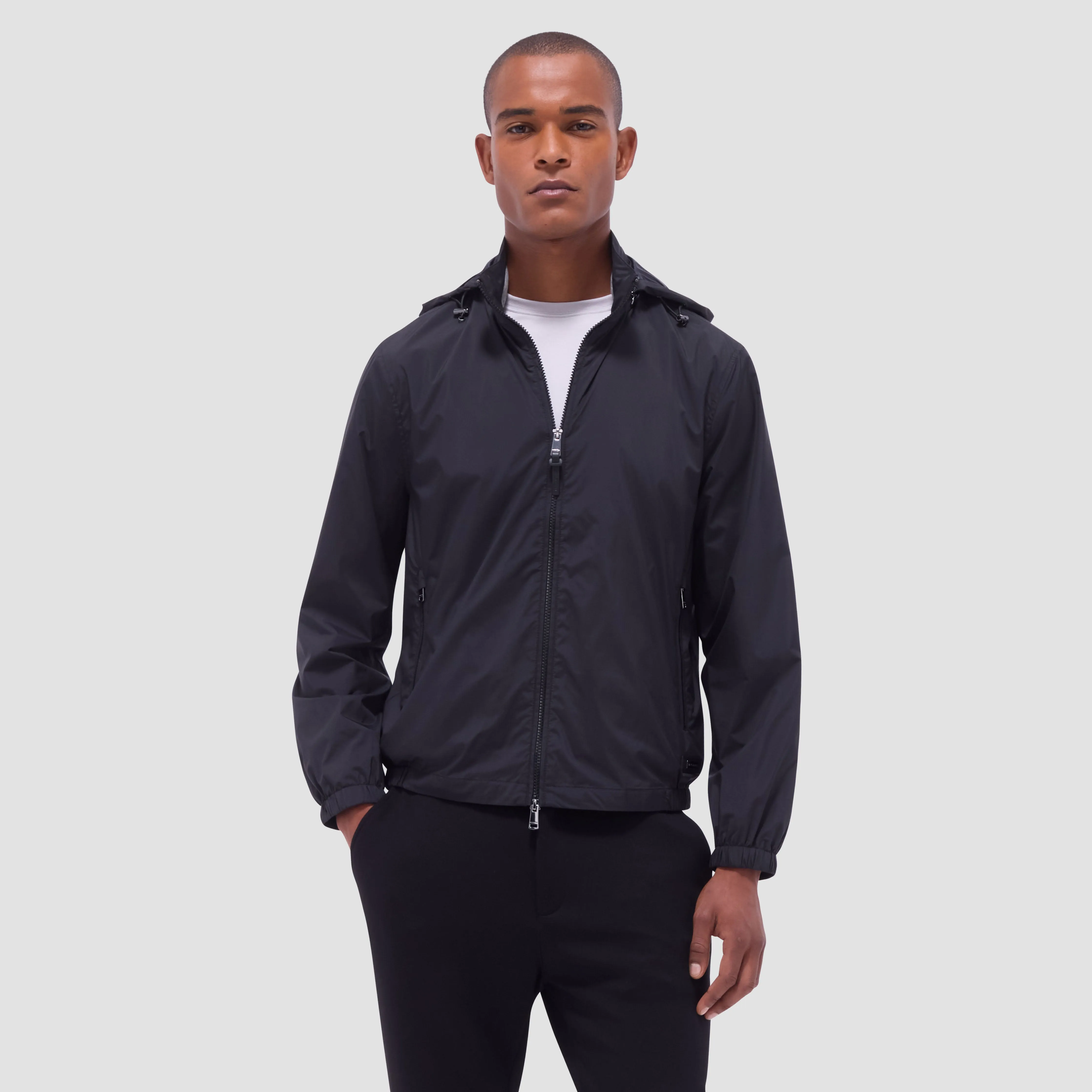 Packable Nylon Windbreaker Jacket