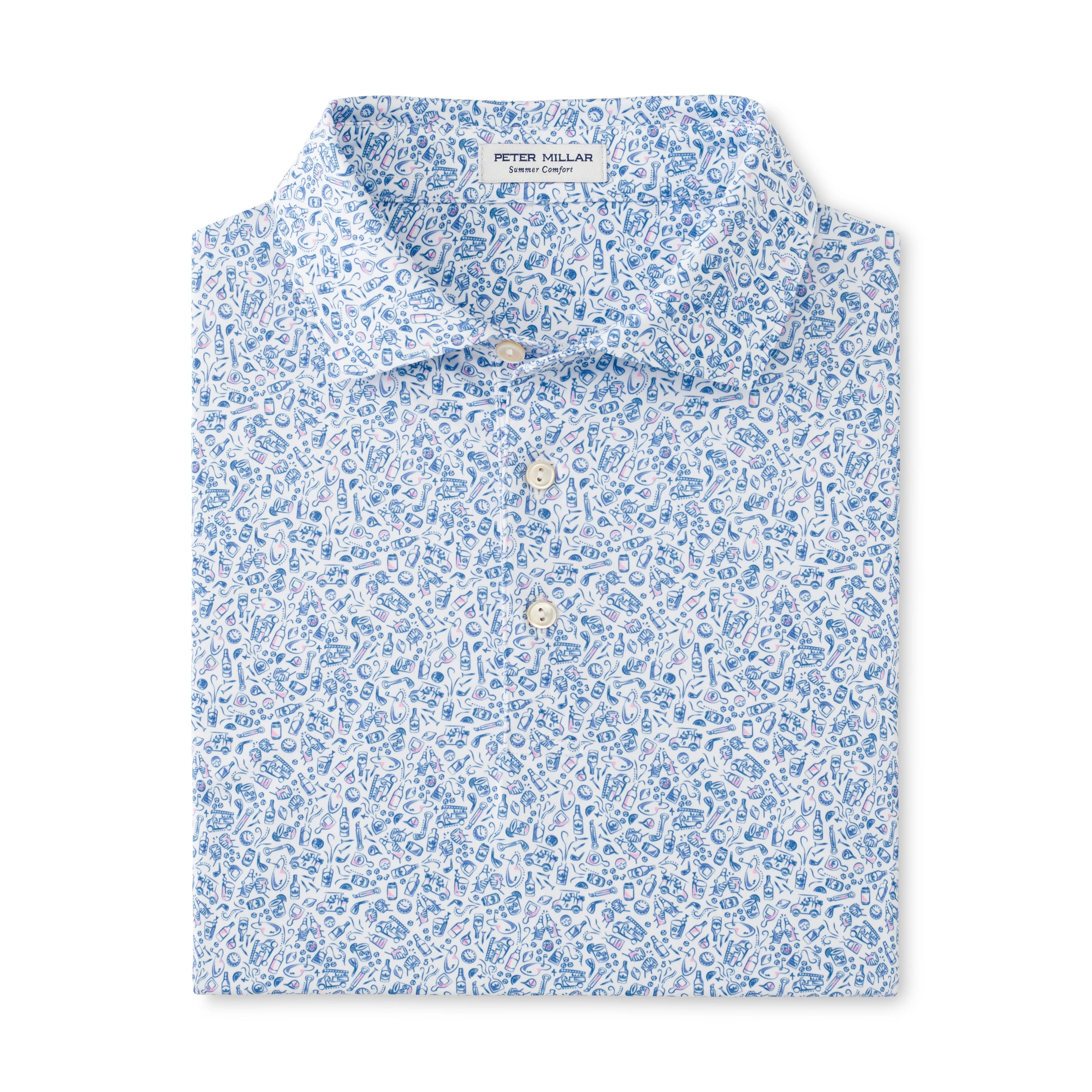 Peter Millar Bar For The Course Performance Jersey Polo