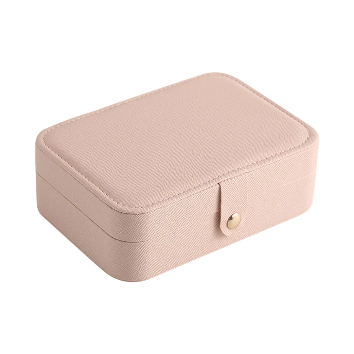 Pink Portable Jewelry Box