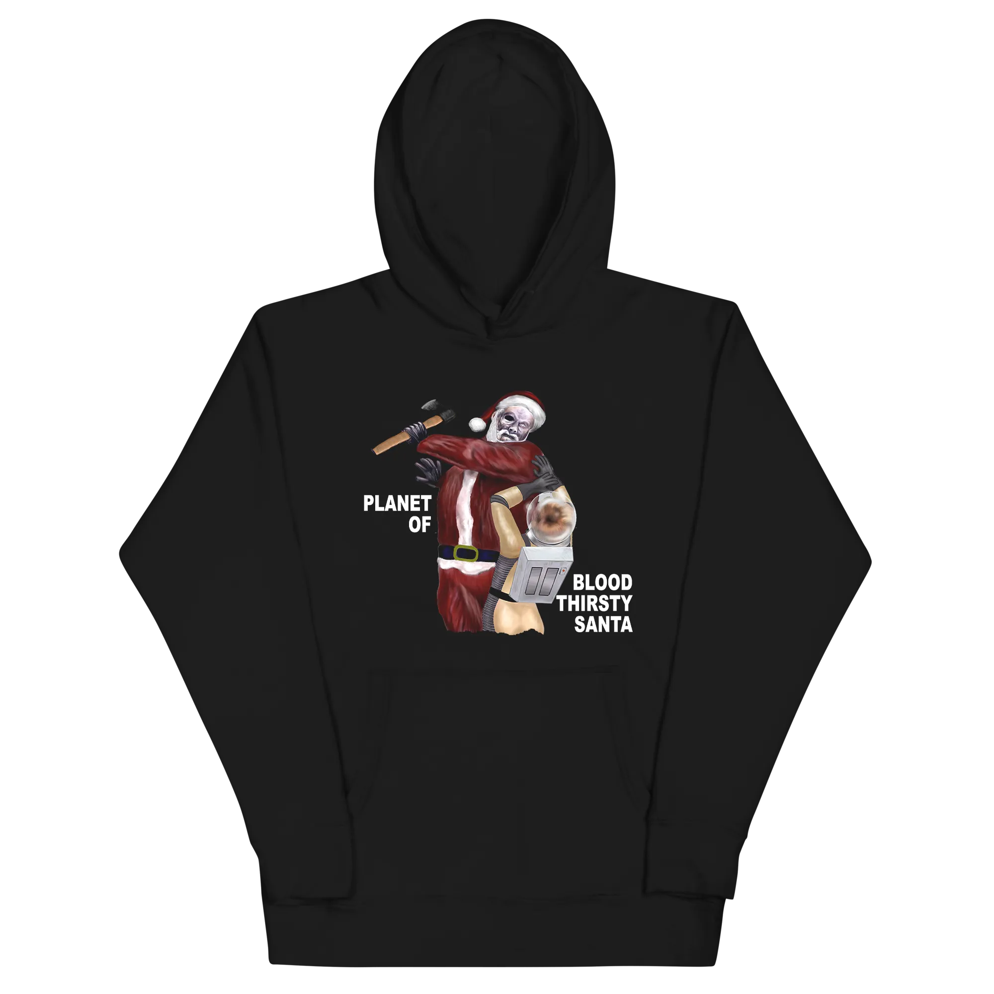 Planet of Bloodthirsty Santa Hoodie