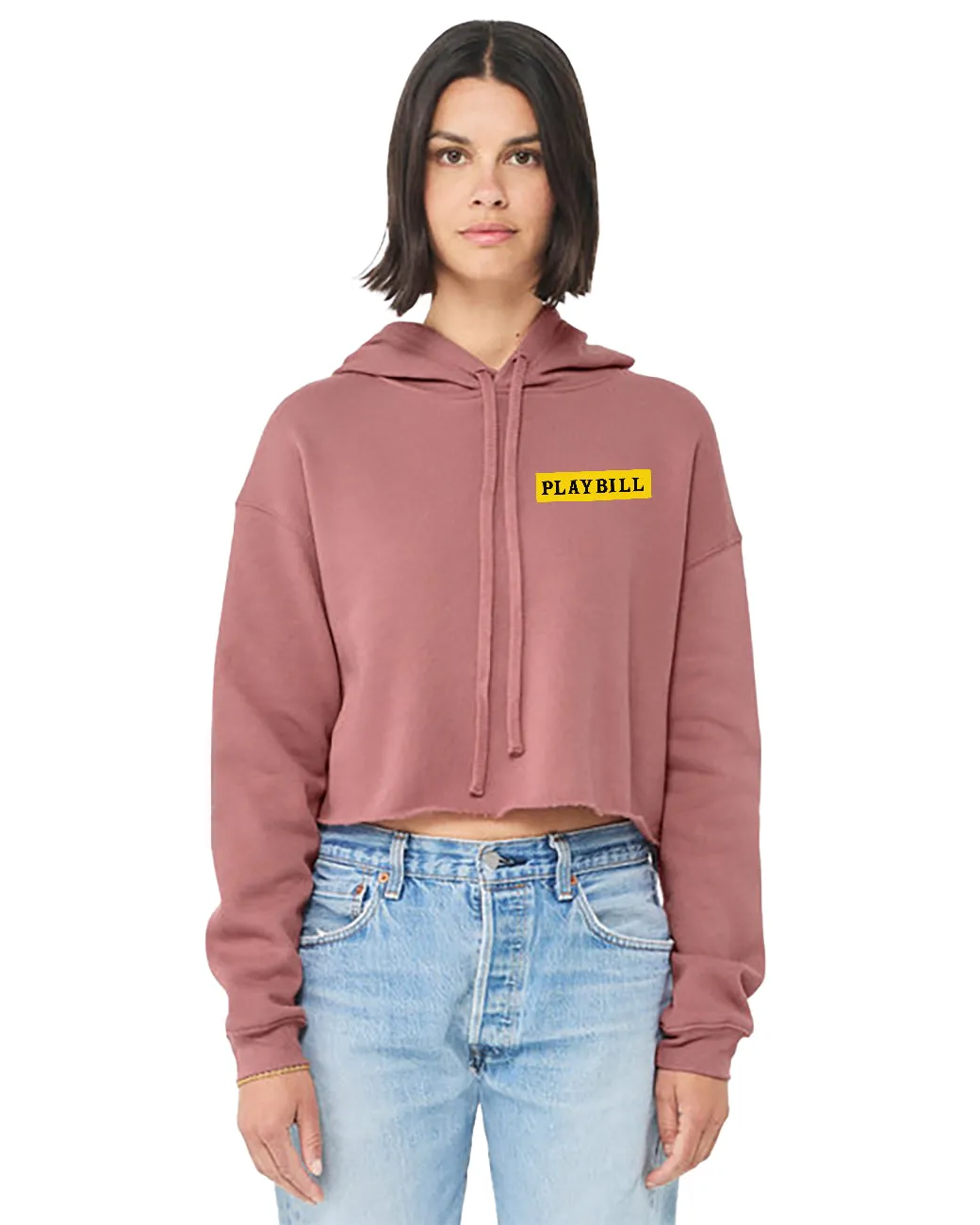 Playbill Cropped Hoodie