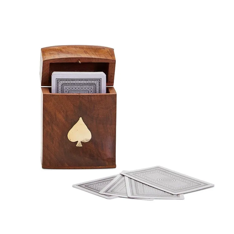 Playing Card Wooden Box Set