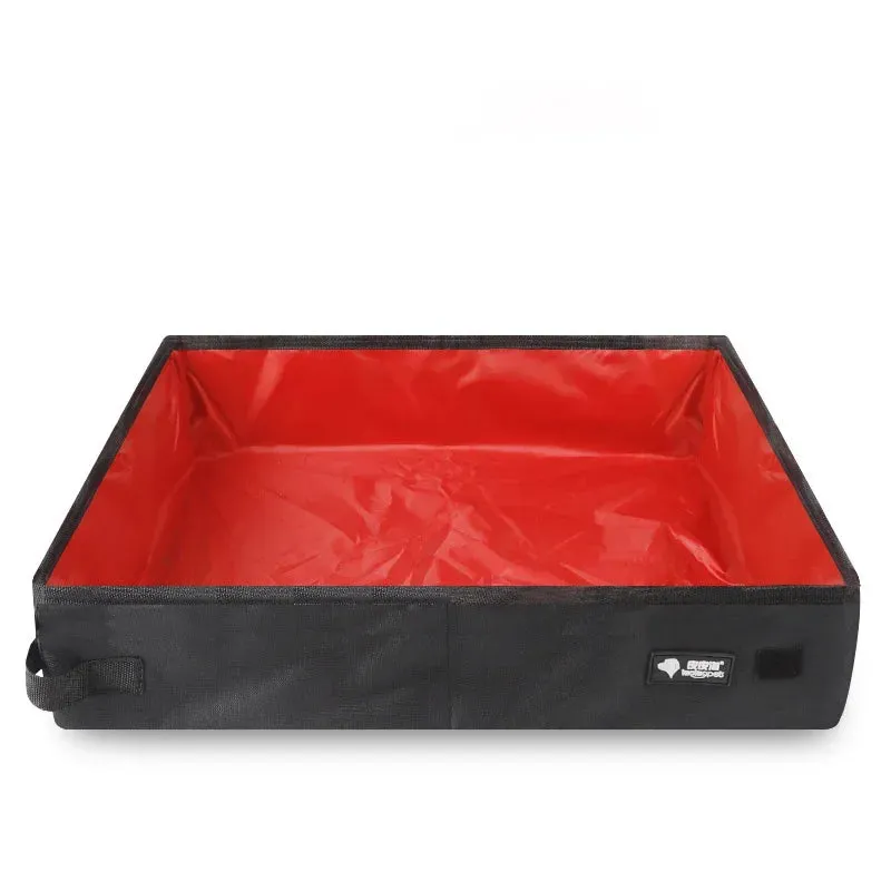 Portable Folding Travel Pet Litter Box