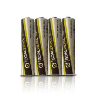 Rechargeable AAA Batteries and Adapter