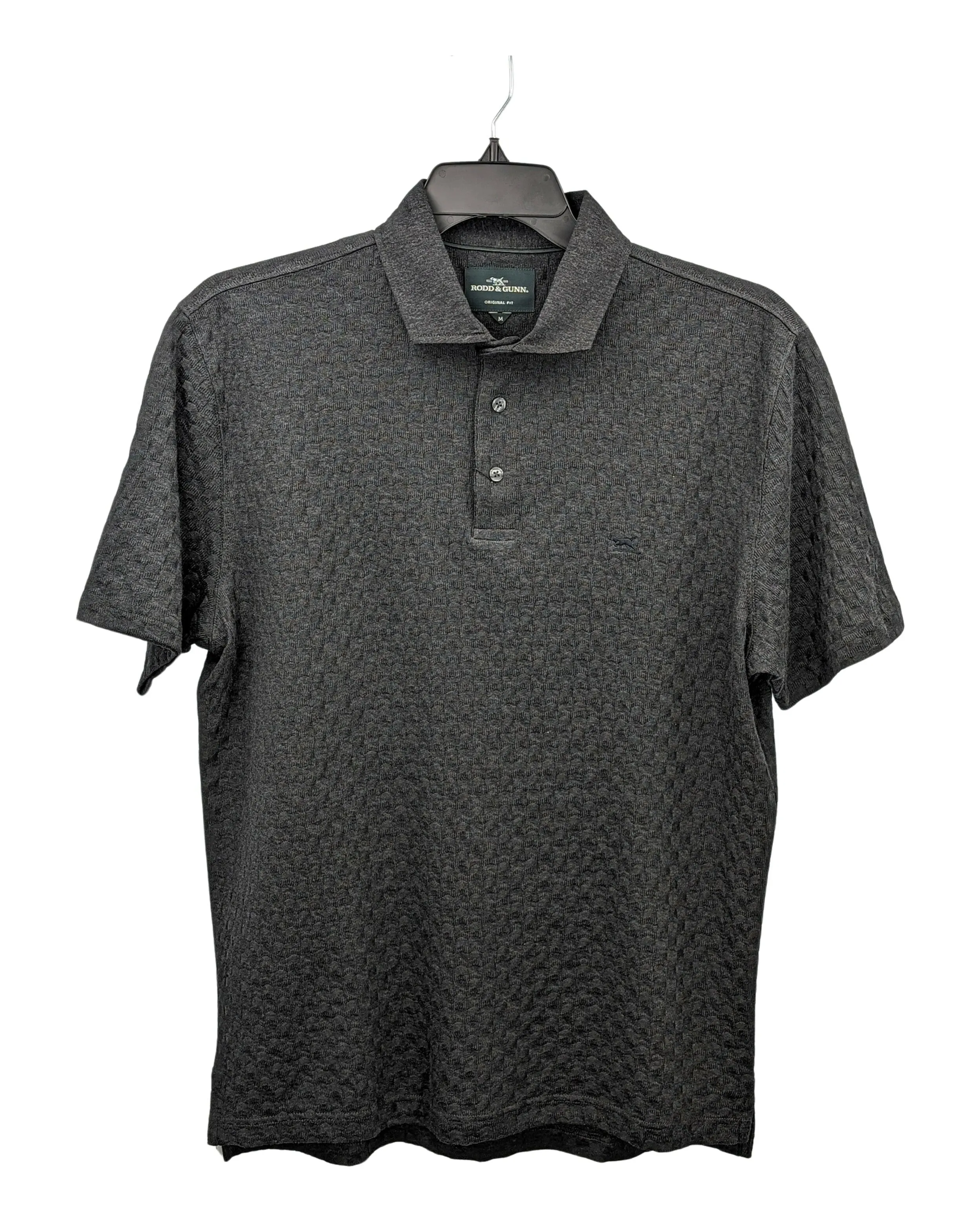 Rodd & Gunn Huntsbury Jacquard Weave Cotton Polo