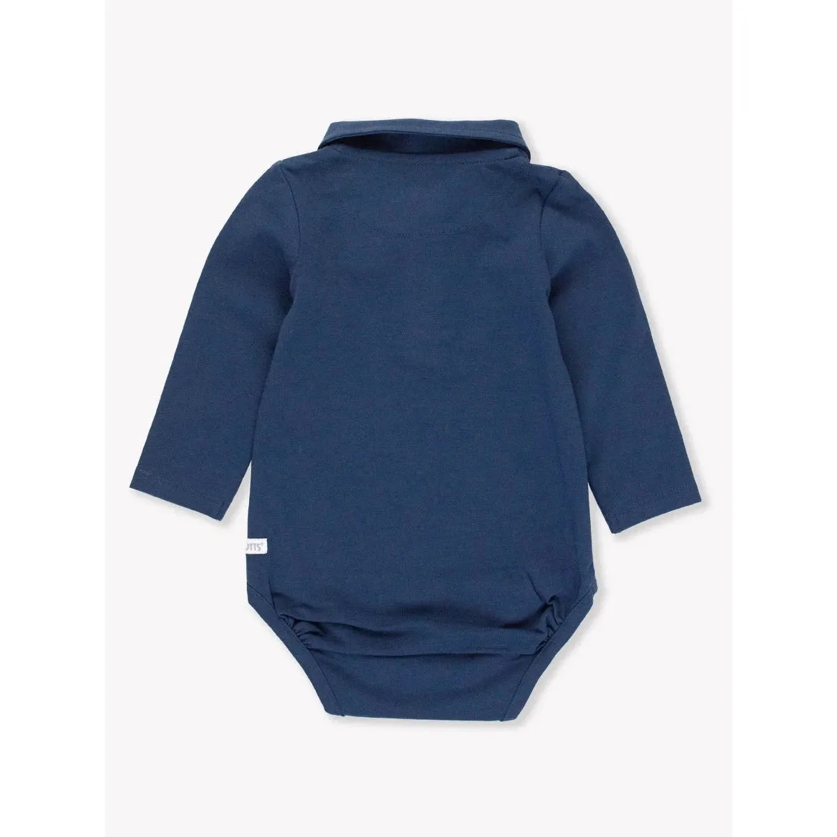 RuggedButts Dark Navy Knit Polo Bodysuit