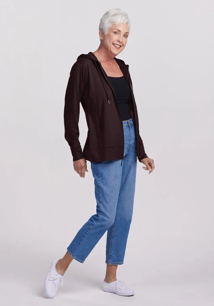 Ryann Hoodie • Final Sale Deals! - French Roast