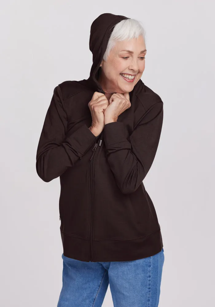 Ryann Hoodie • Final Sale Deals! - French Roast