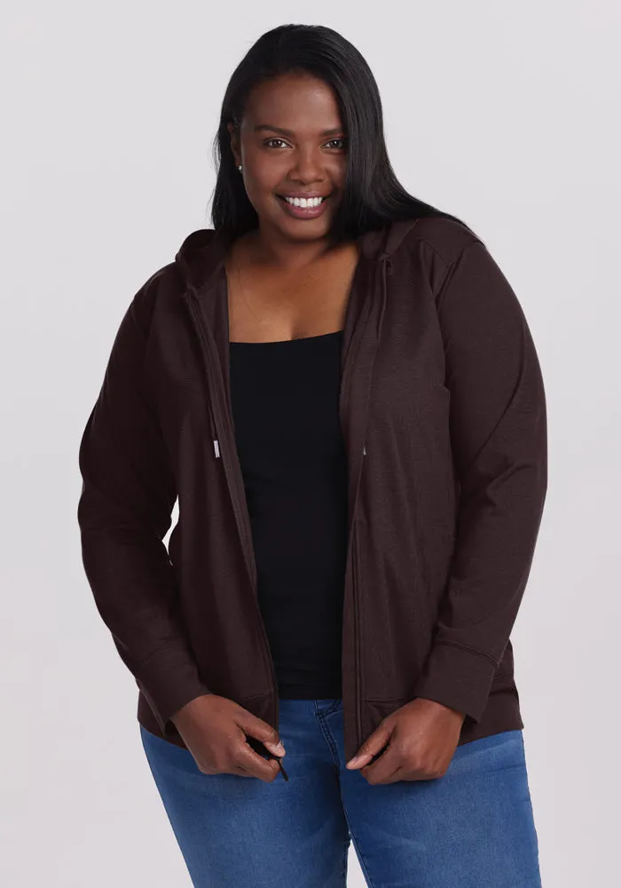 Ryann Hoodie • Final Sale Deals! - French Roast