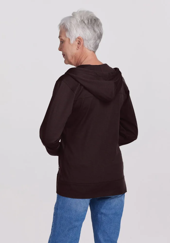 Ryann Hoodie • Final Sale Deals! - French Roast