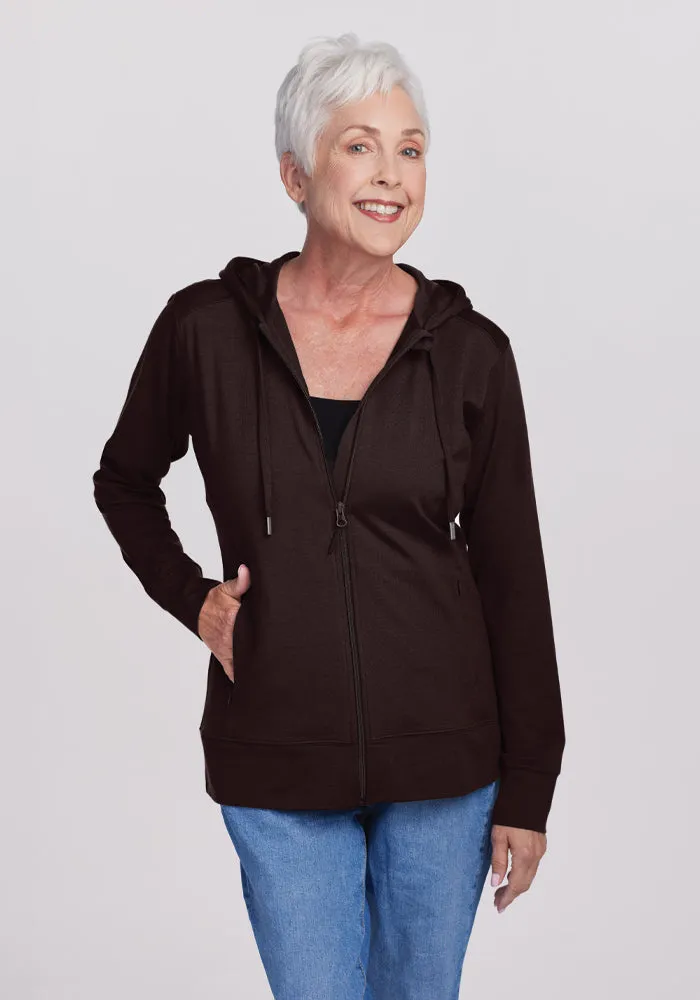 Ryann Hoodie • Final Sale Deals! - French Roast