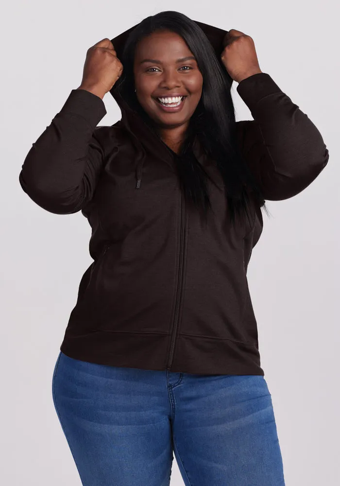 Ryann Hoodie • Final Sale Deals! - French Roast