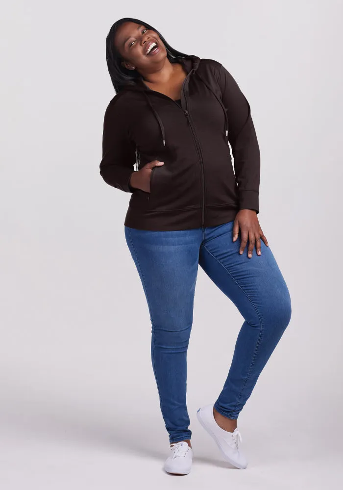 Ryann Hoodie • Final Sale Deals! - French Roast