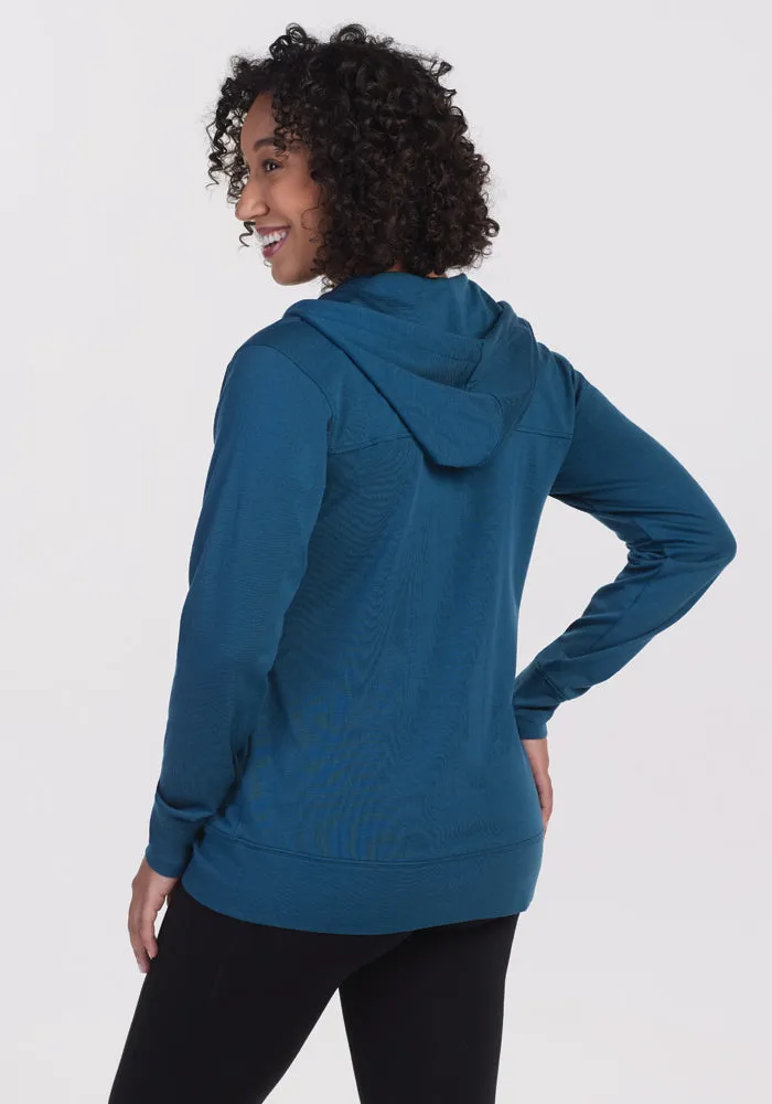 Ryann Hoodie • Final Sale Deals! - Real Teal