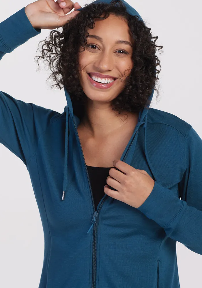 Ryann Hoodie • Final Sale Deals! - Real Teal
