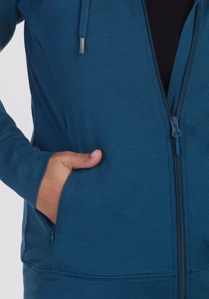 Ryann Hoodie • Final Sale Deals! - Real Teal