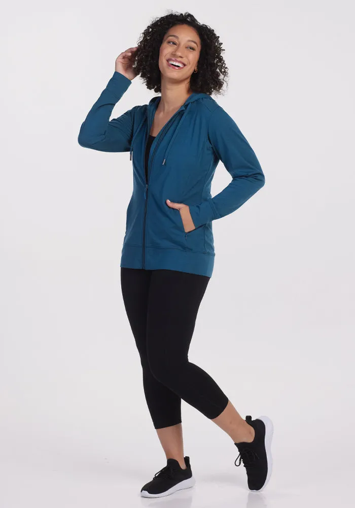 Ryann Hoodie • Final Sale Deals! - Real Teal
