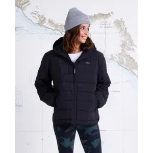 SALTY CREW MIGRATION PACKABLE PUFFER BLACK