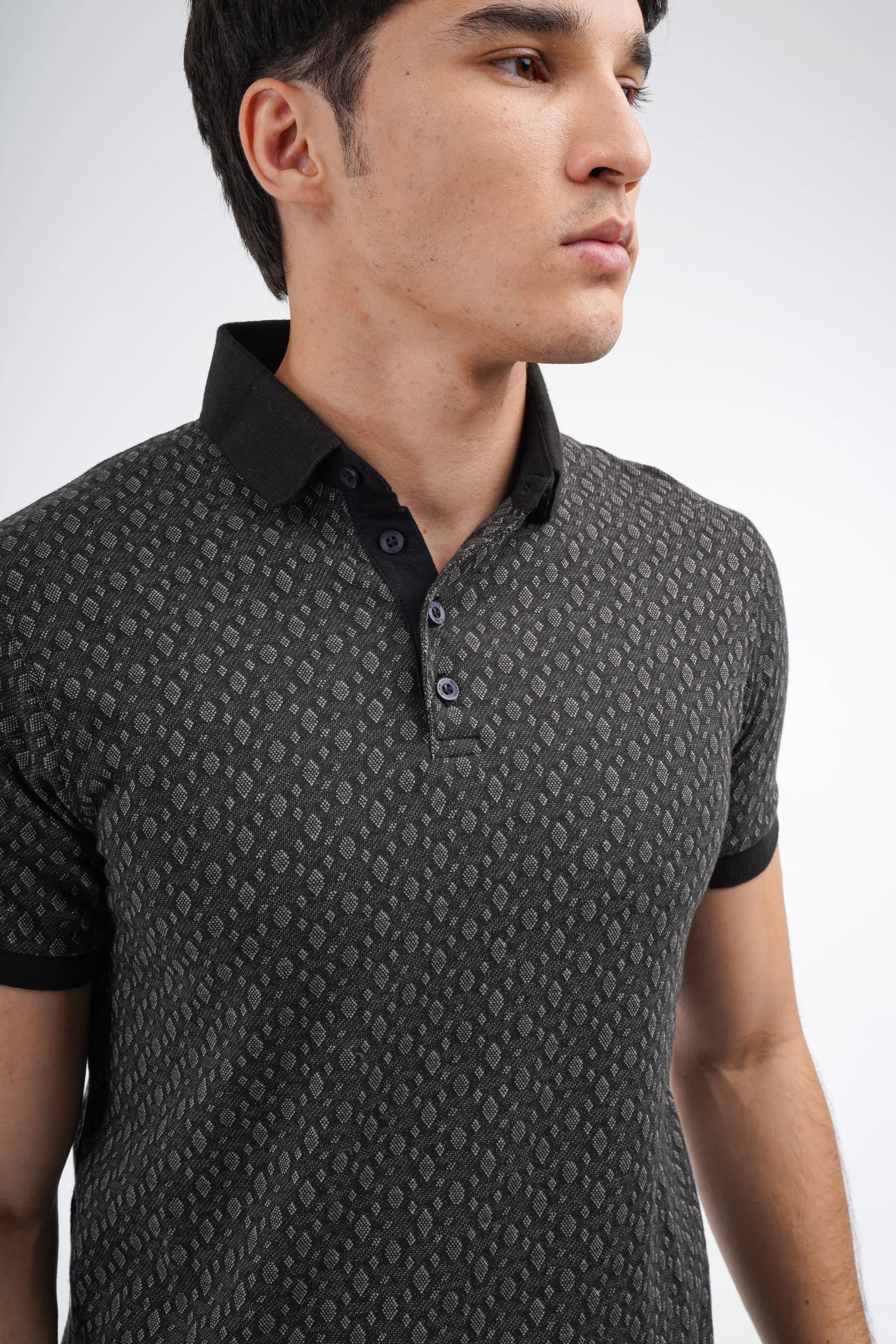 Self Textured Polo