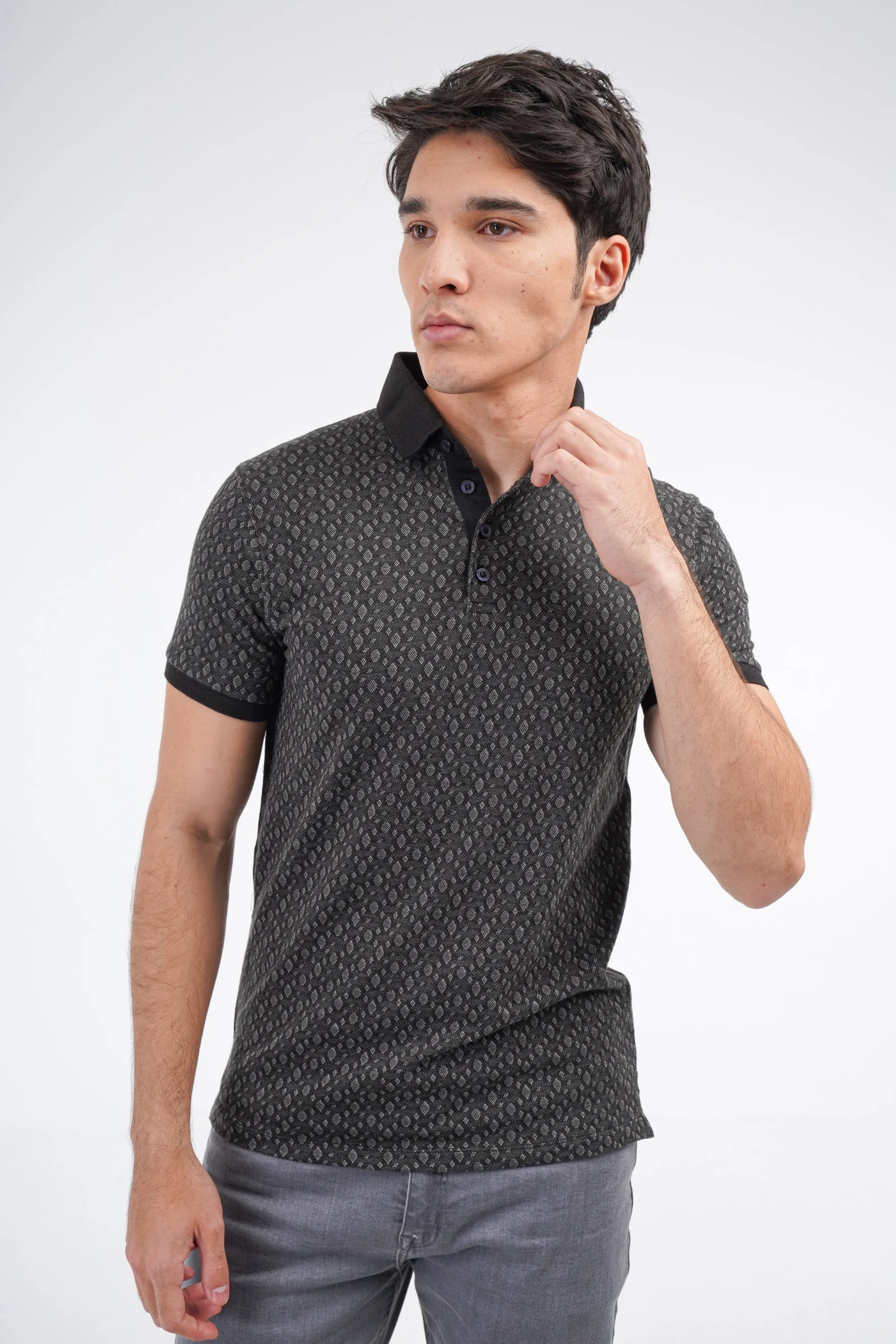 Self Textured Polo
