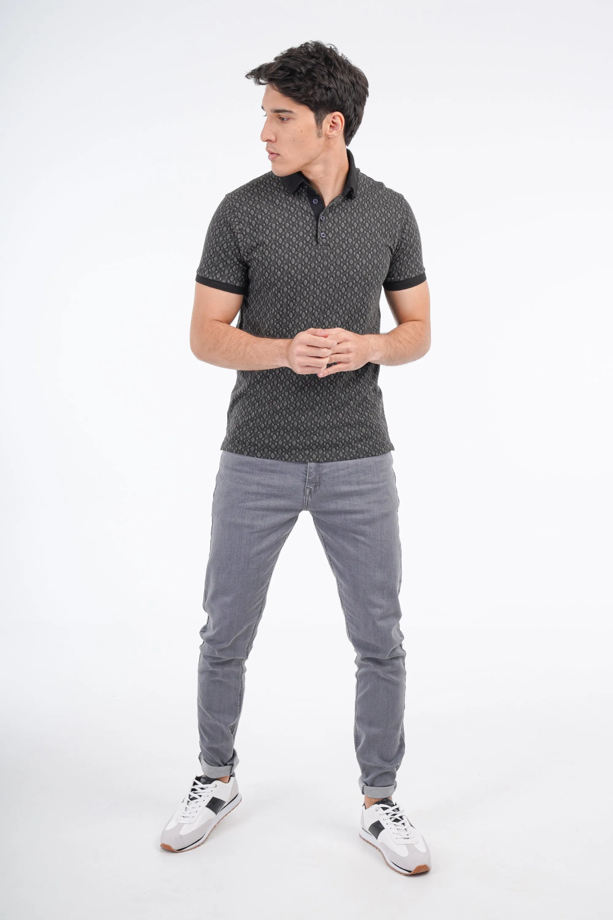 Self Textured Polo