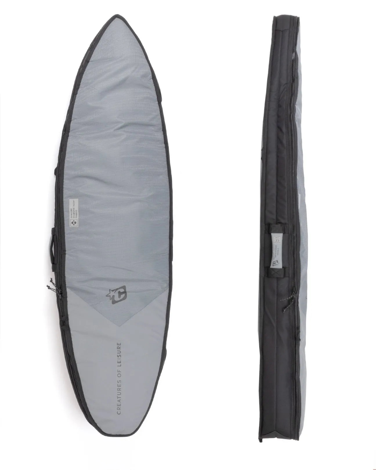 Shortboard Double DT2.0 | Titanium Black