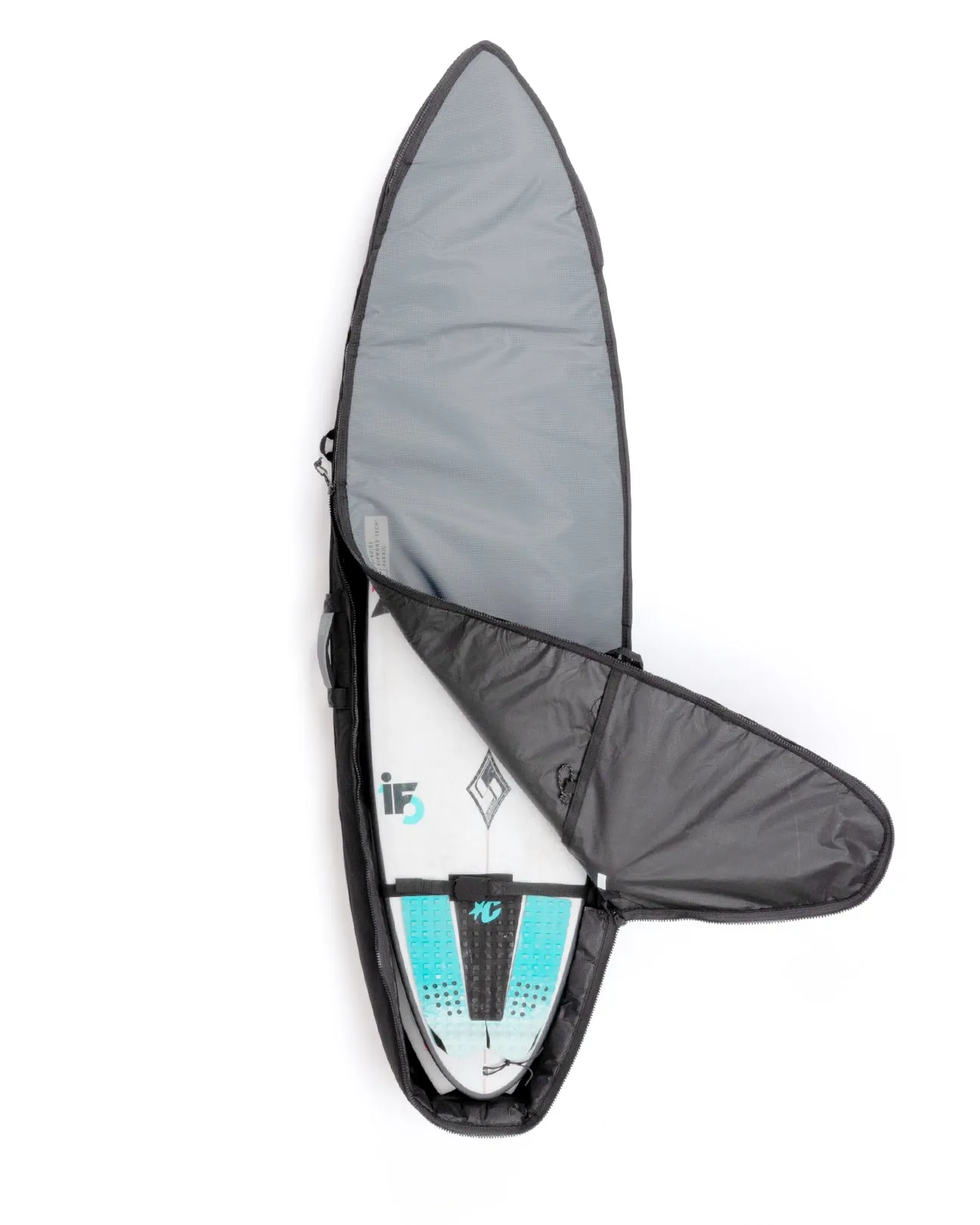 Shortboard Double DT2.0 | Titanium Black