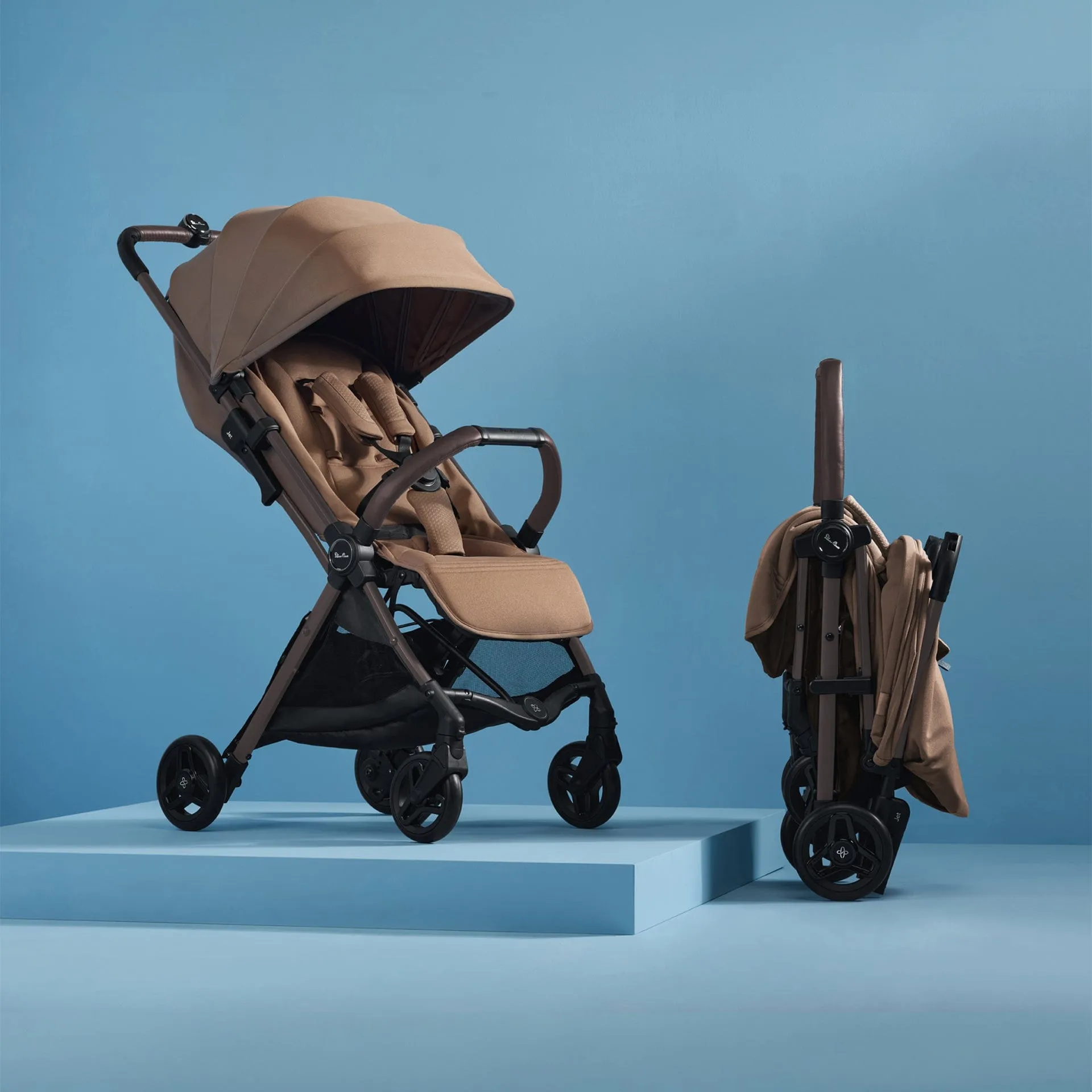 Silver Cross Jet 5 Stroller - Cinnamon