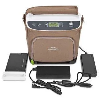 SimplyGo Portable Oxygen Concentrator with Cart   Receive a $150 Gift Card