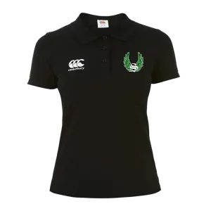Sirens Canterbury Women's Black Waimak Rugby Polo