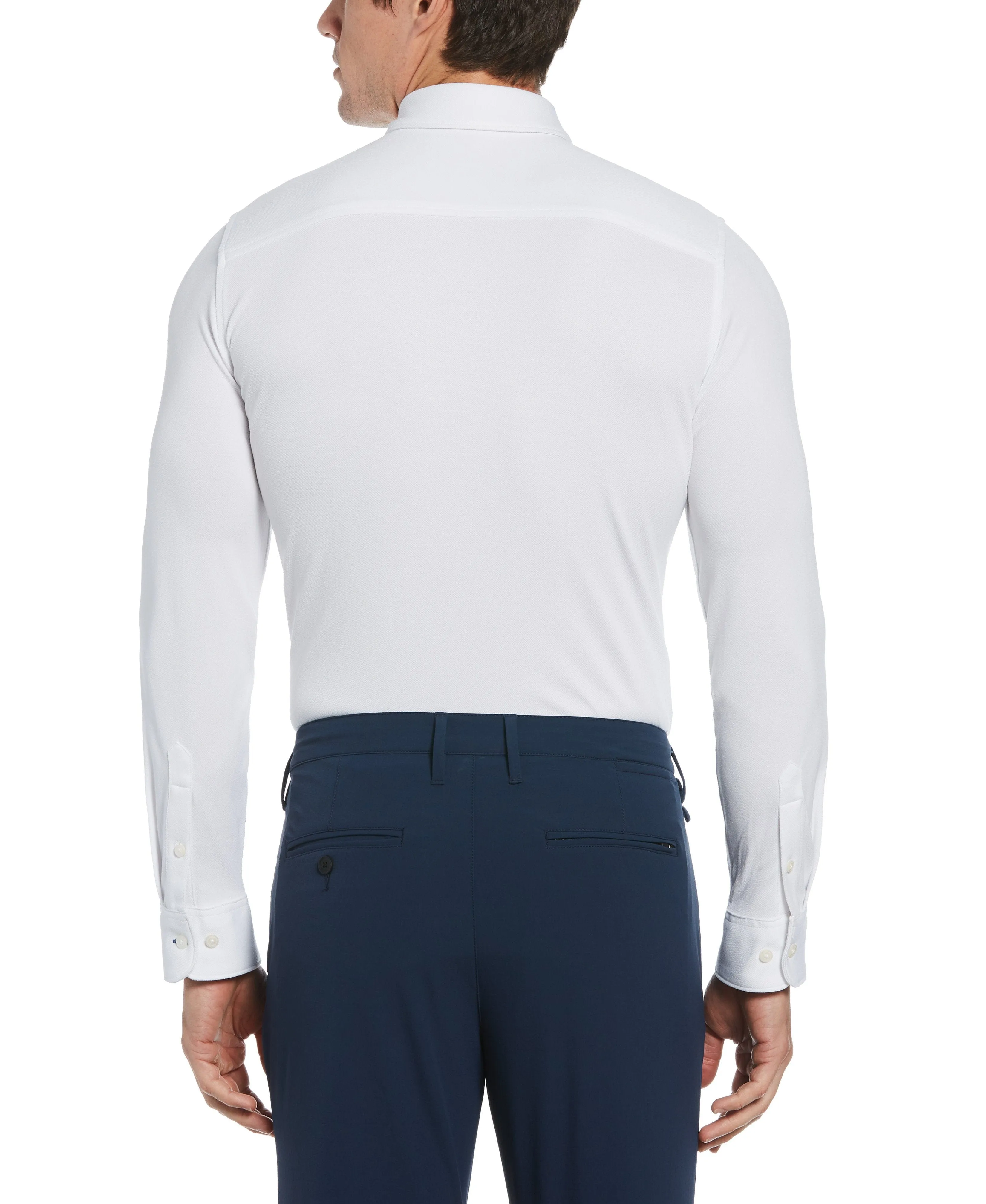 Slim Fit Pique Stretch Shirt