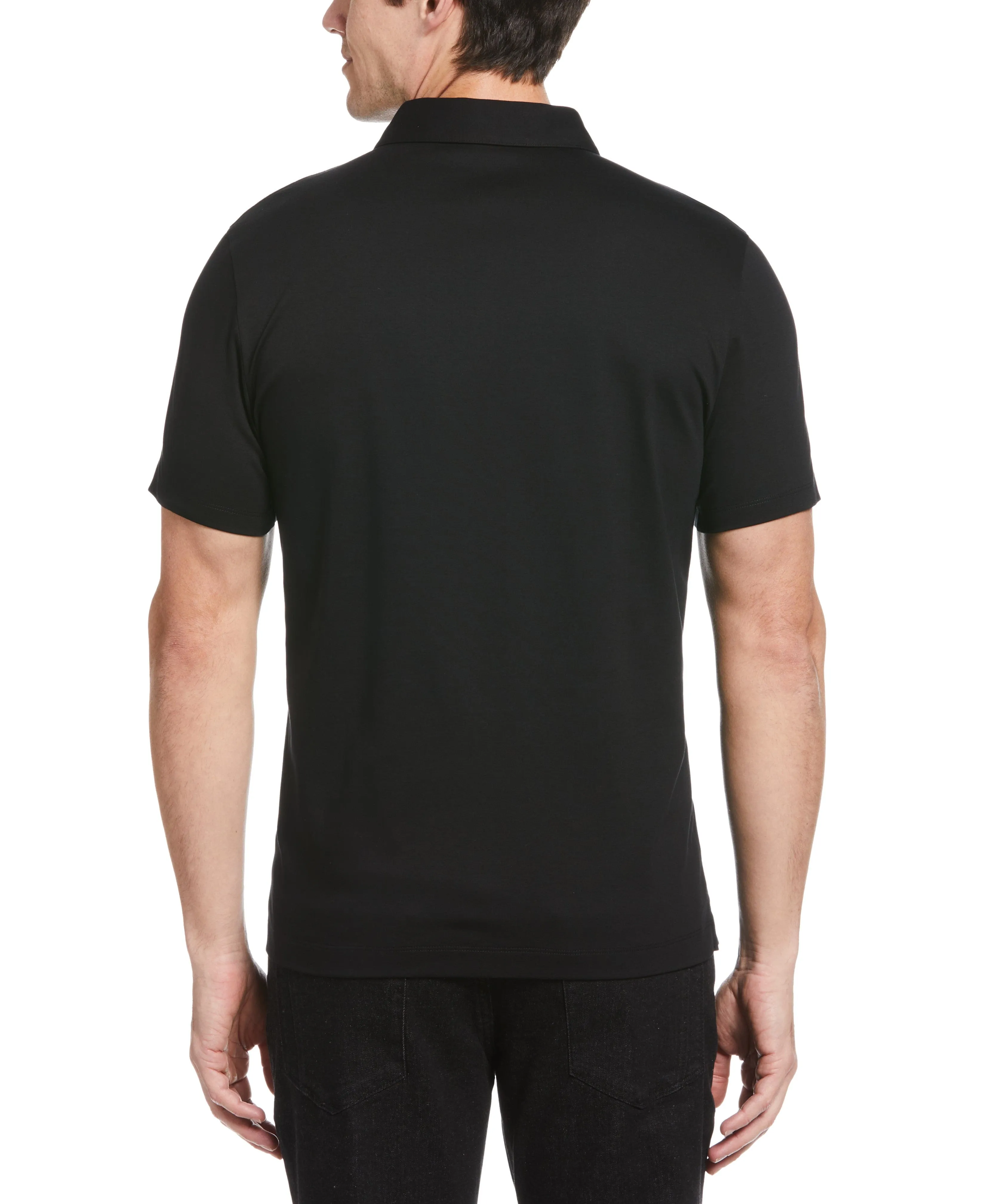Smart Interlock Solid Polo