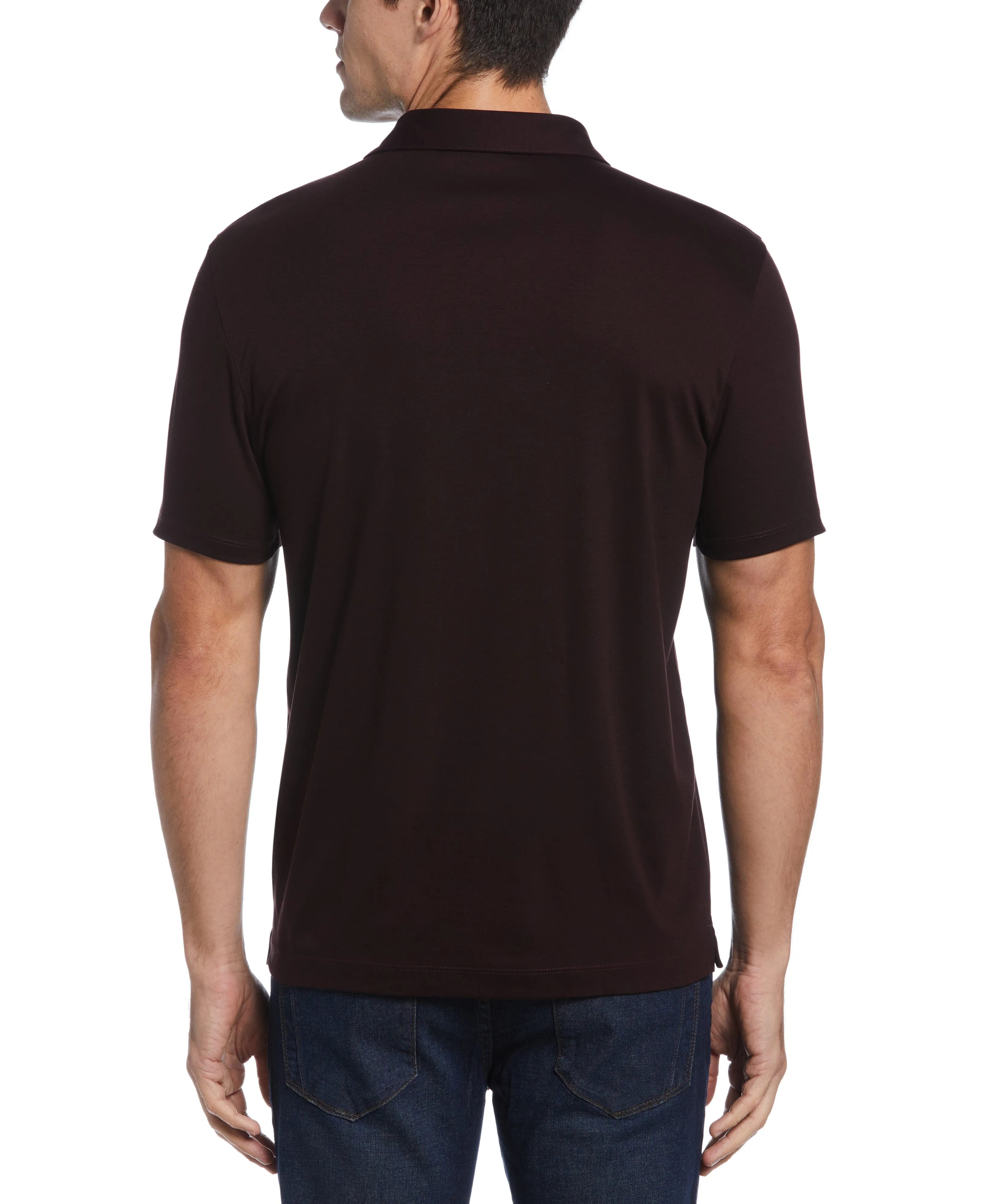 Smart Interlock Solid Polo