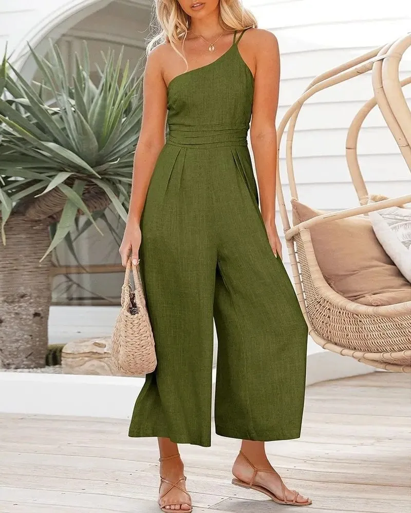 🔥Spaghetti Straps Jumpsuit✨