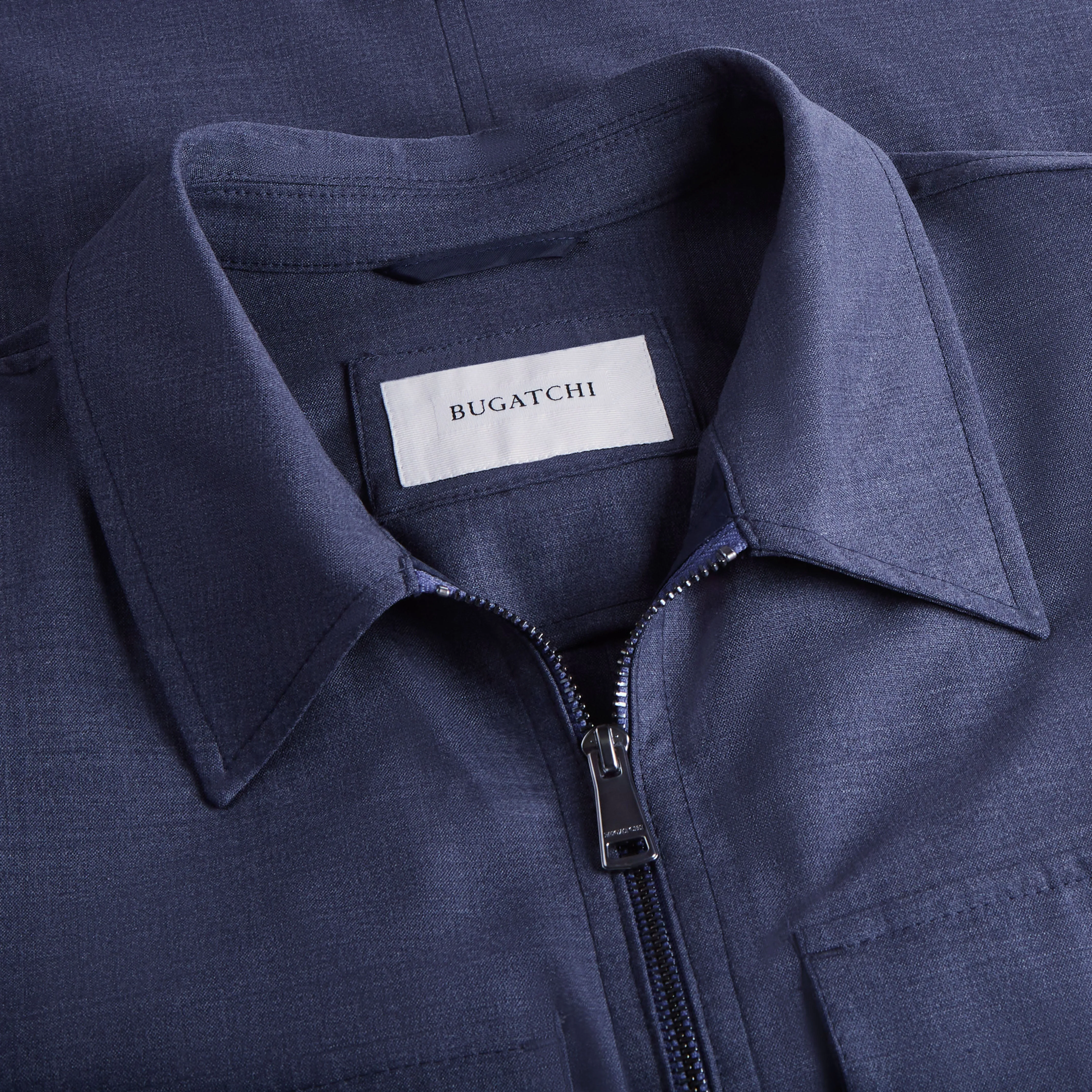 Stretch Wool Travel Shirt Jacket