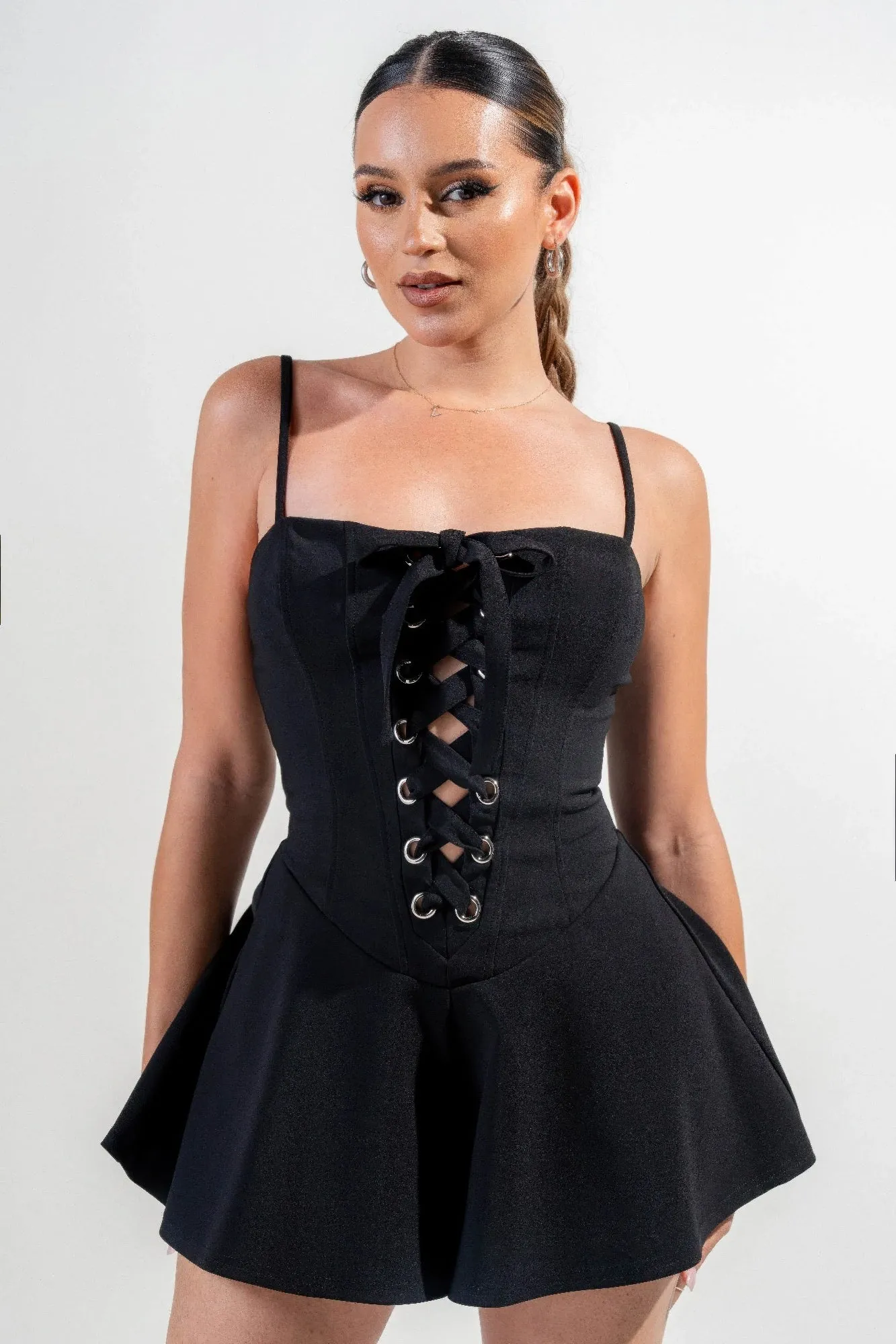 Stretch Woven Jumpsuit