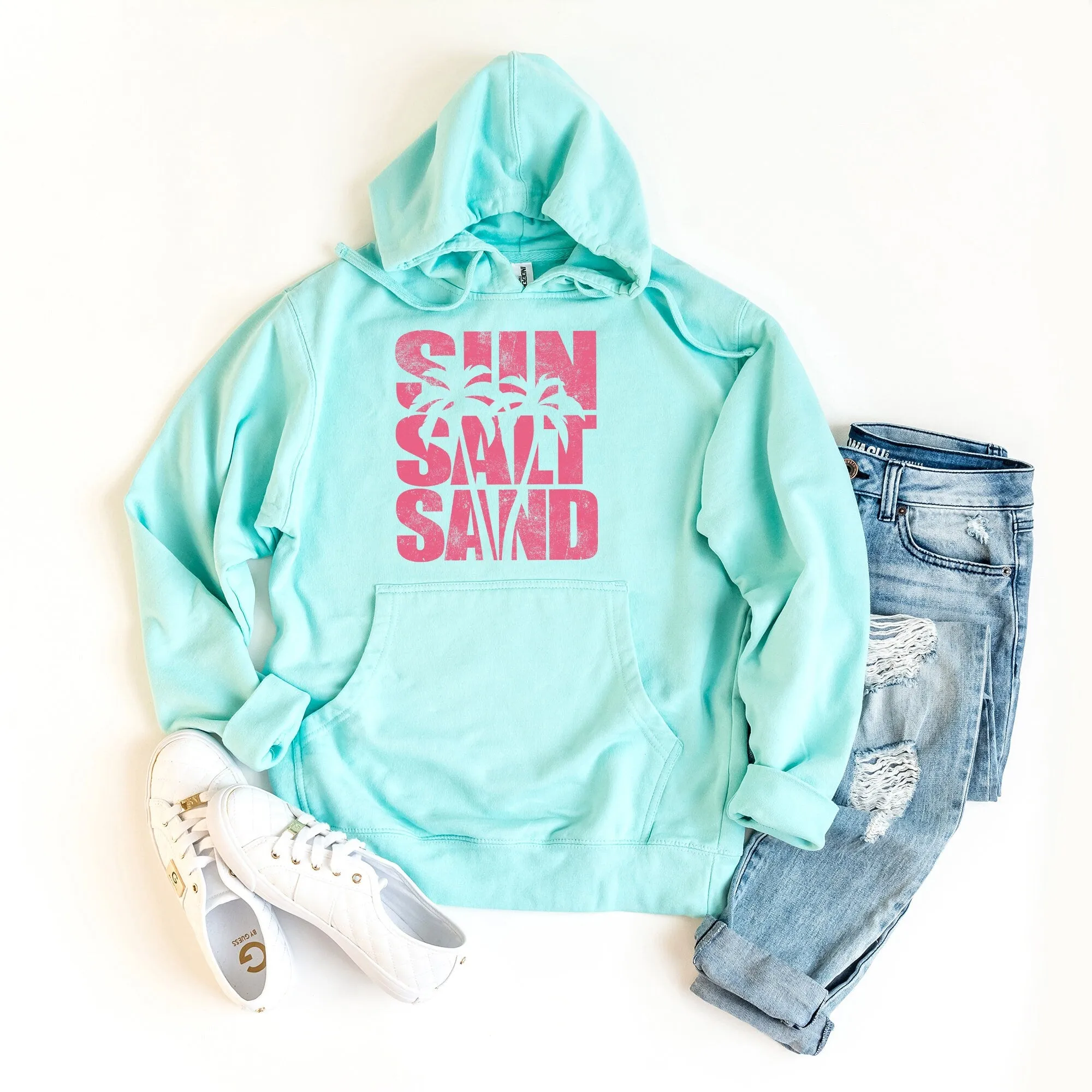 Sun Salt Sand | Graphic Hoodie