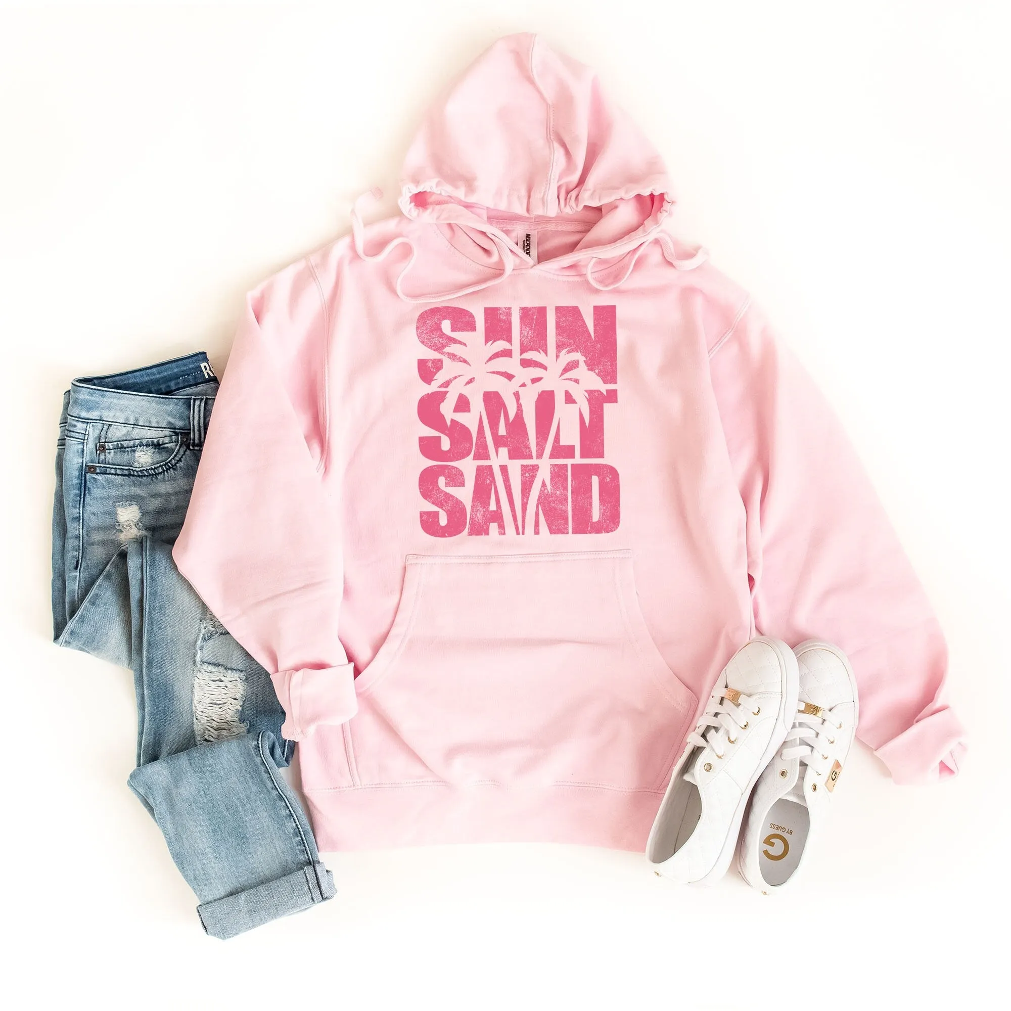 Sun Salt Sand | Graphic Hoodie
