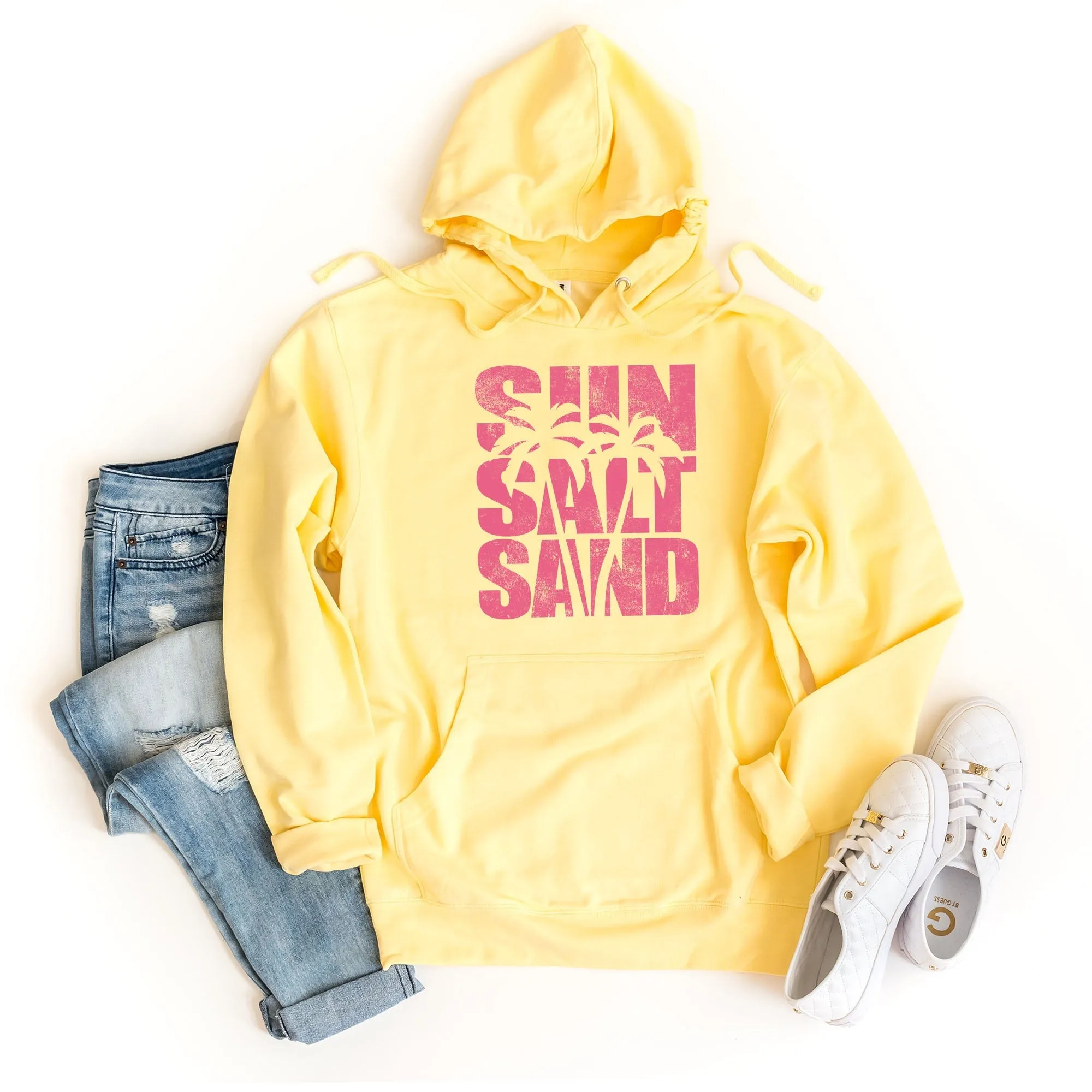 Sun Salt Sand | Graphic Hoodie