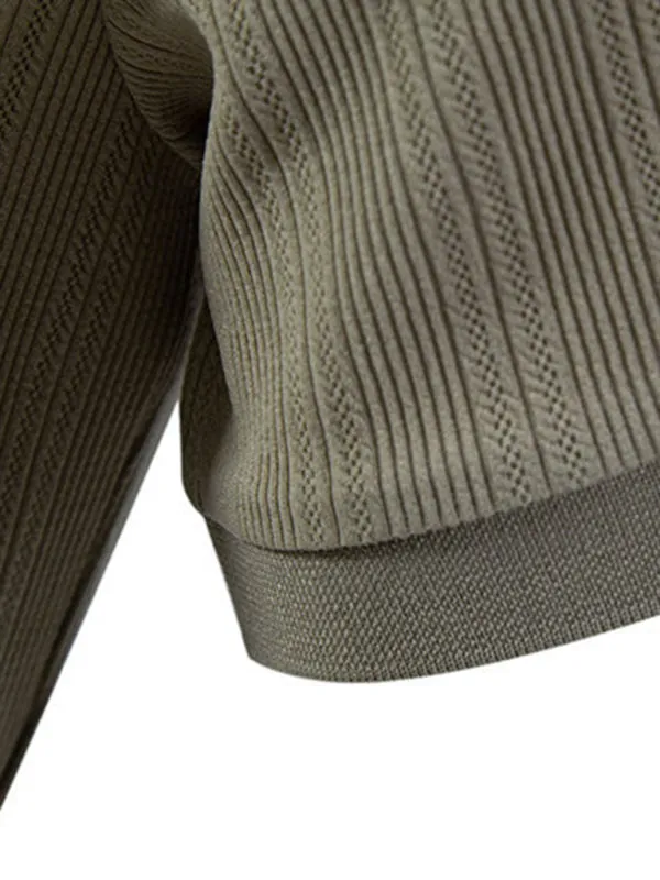 Textured Polo Shirt for Men's Everyday Wear
