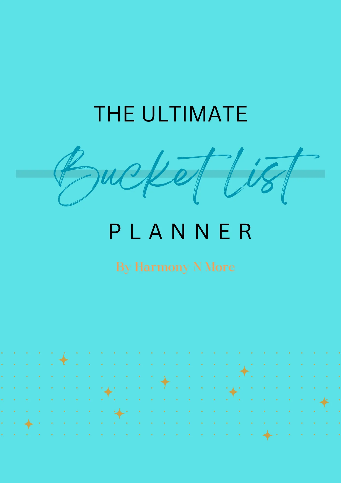 The Ultimate Bucket List Planner - Journal Digital Download