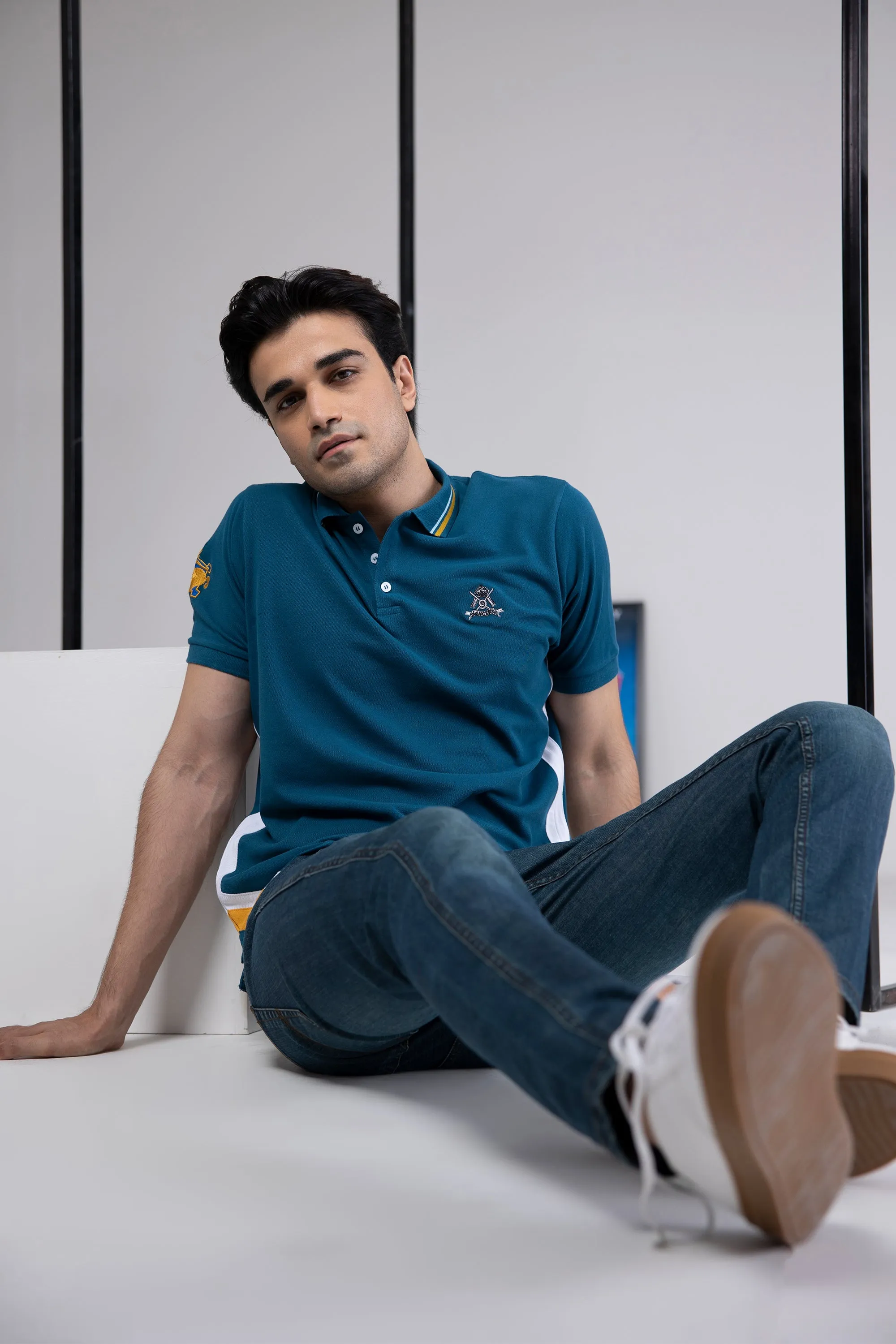 Timeless Teal Polo