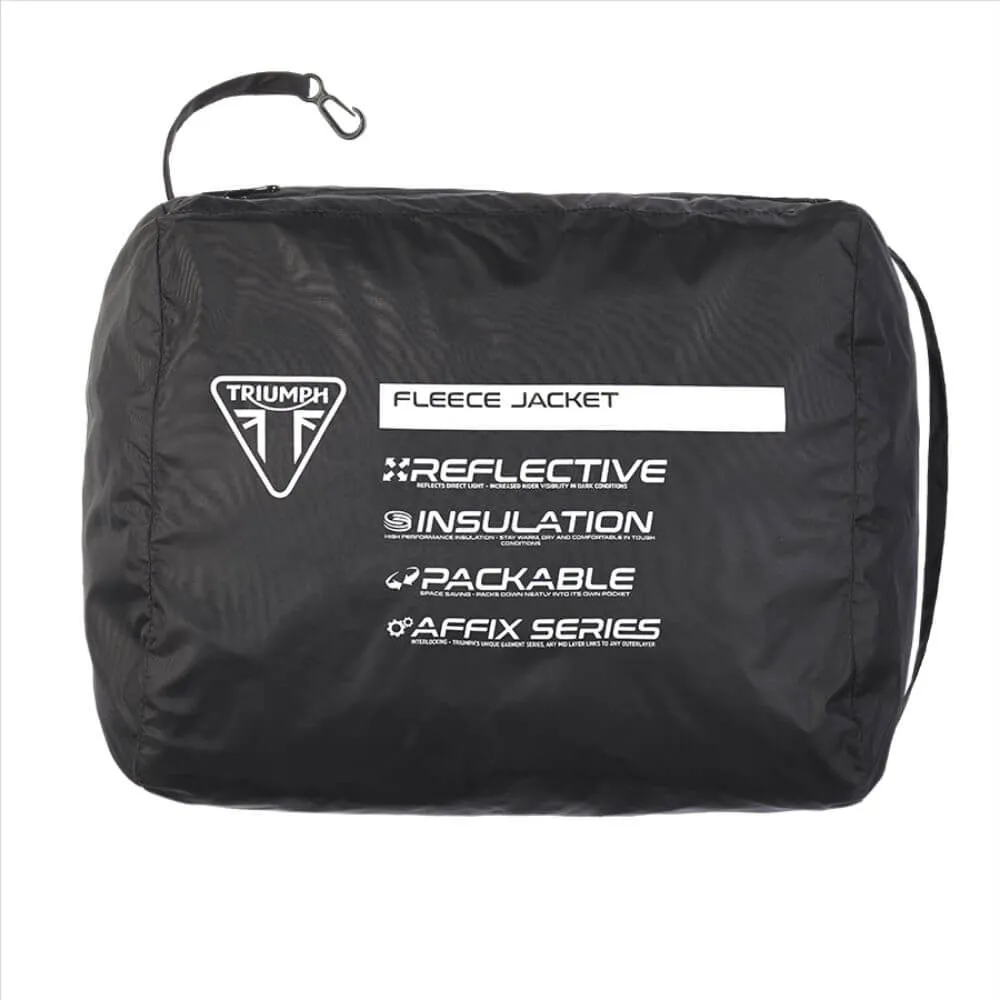 Triumph Fleece Jacket Black