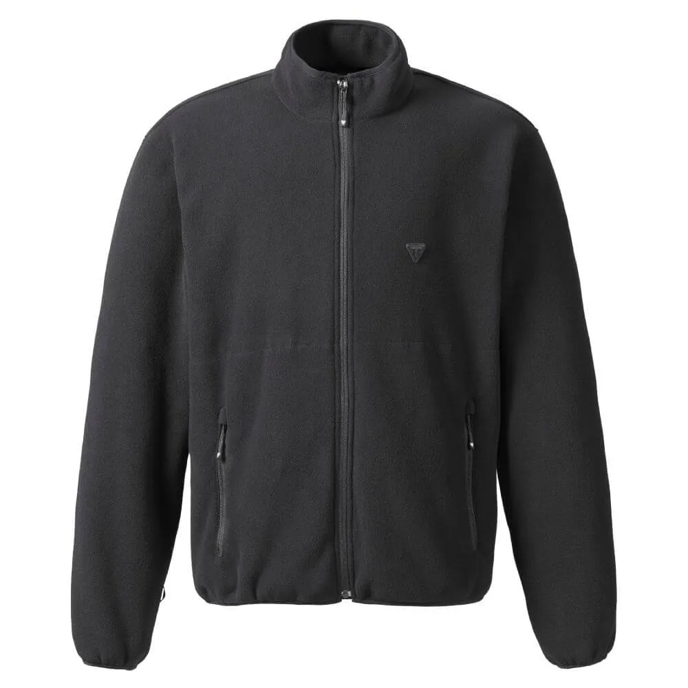 Triumph Fleece Jacket Black