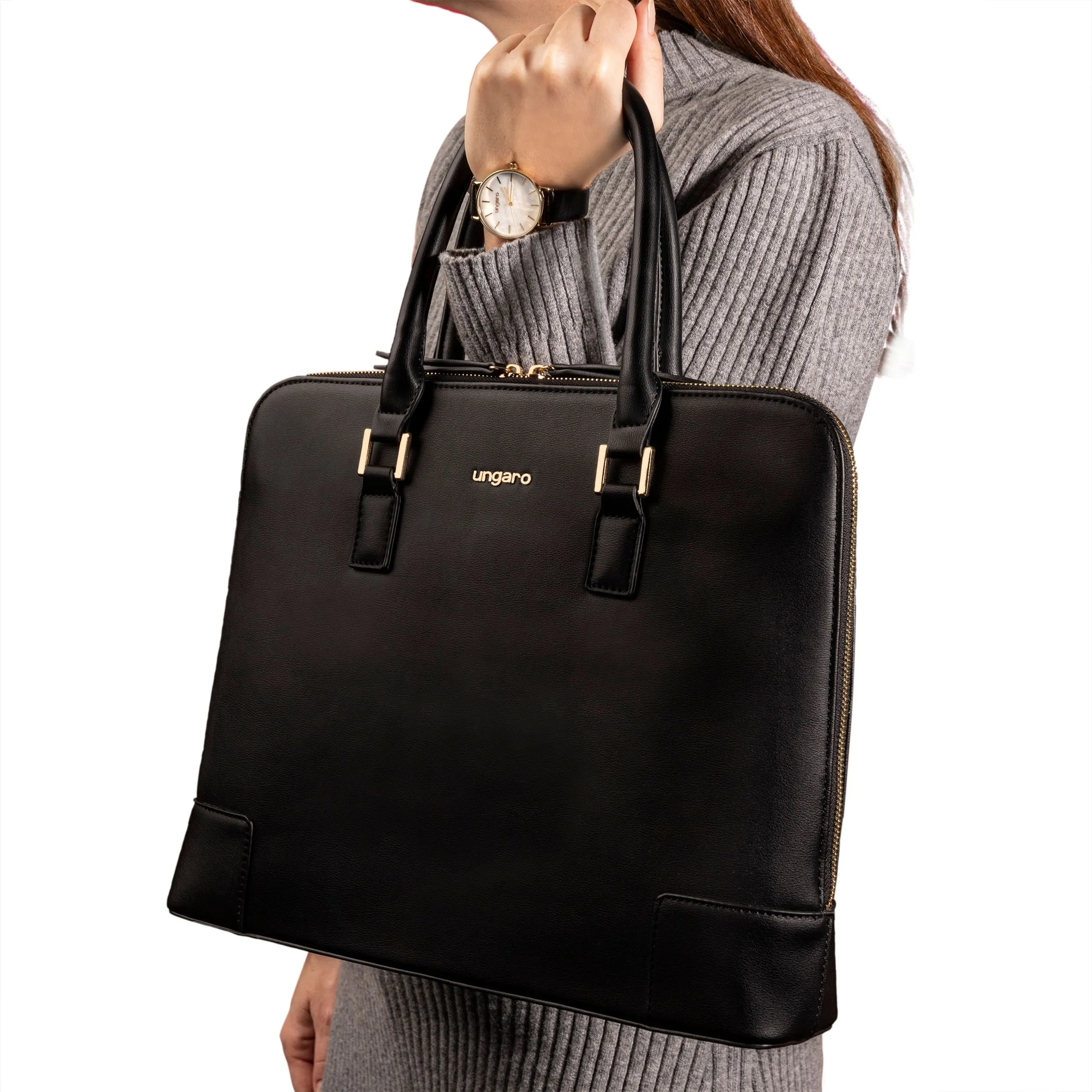 Ungaro UTD239A-Document bag Paola Black