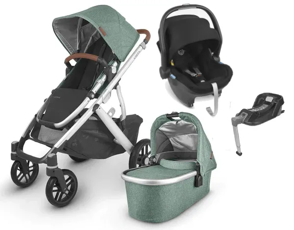 UPPAbaby Vista V2 with Mesa Car Seat & Base - Emmett/Jake