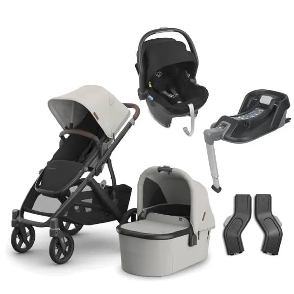 UPPAbaby Vista V3 Pushchair with Mesa Car Seat & Base - Savannah