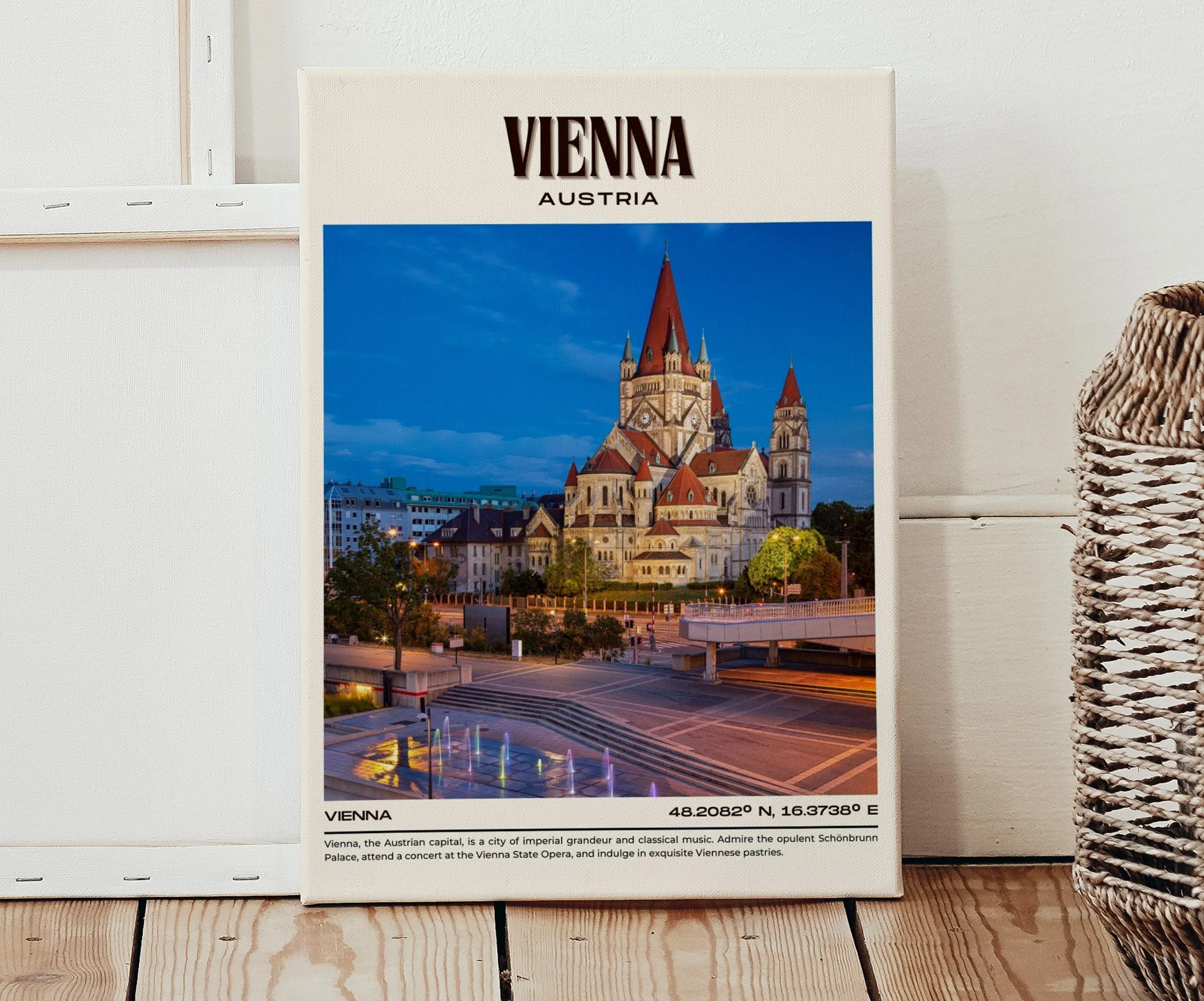 Vienna Vintage Wall Art, Austria