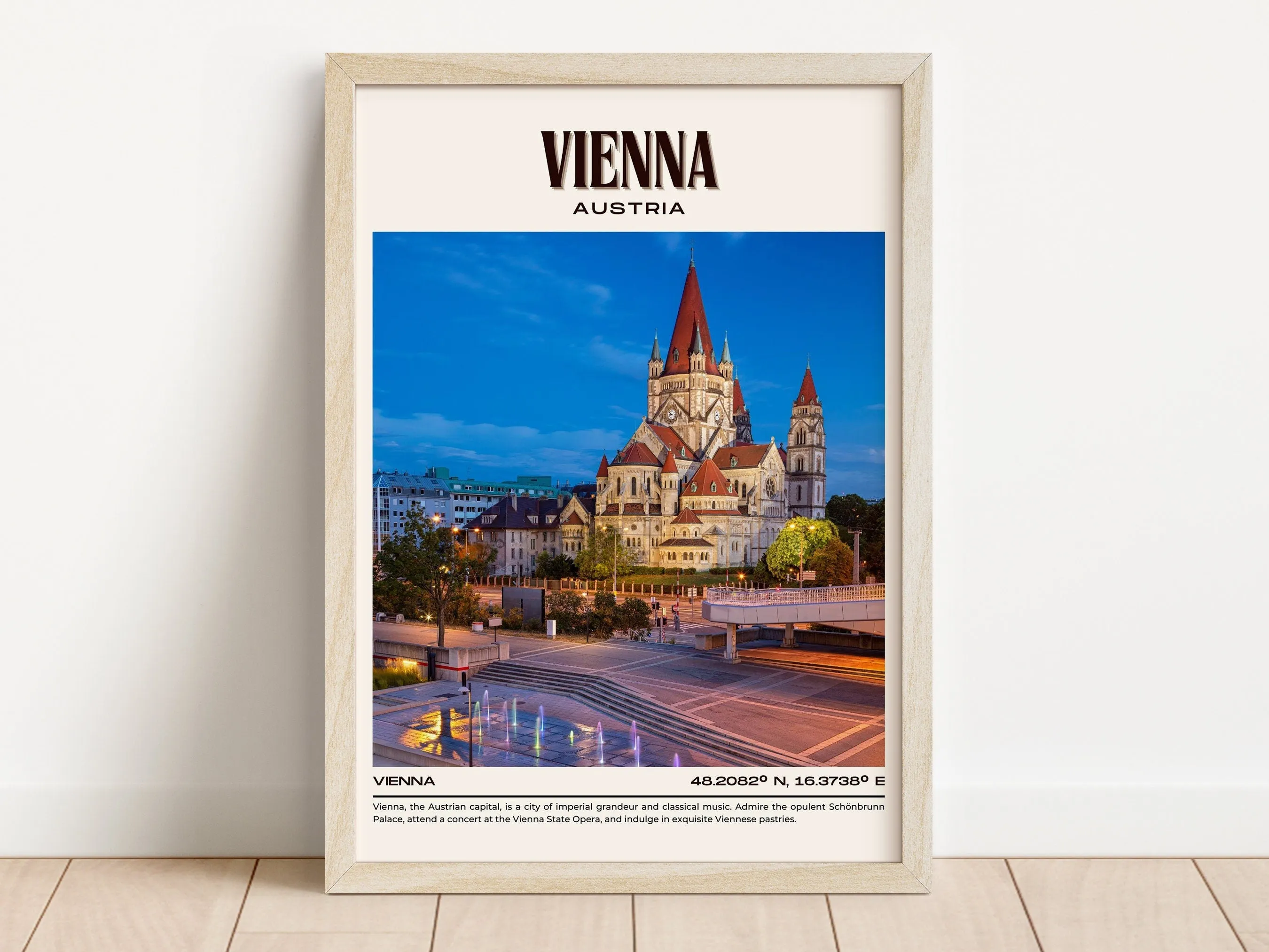 Vienna Vintage Wall Art, Austria