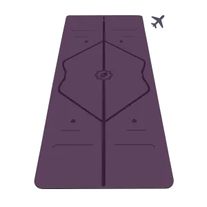 VNP Liforme Classic Travel Yoga Mat Purple - Handled